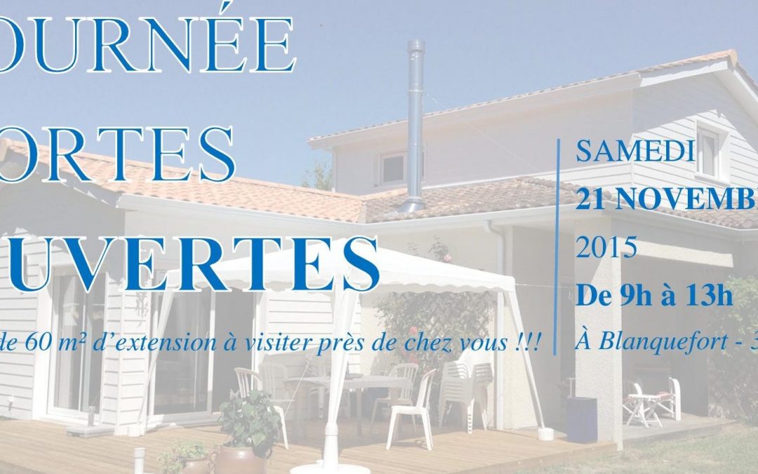 Journées Portes Ouvertes 21 Novembre 2015