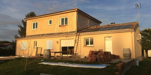 Surélévation à Sainte-Terre dans le 33 !