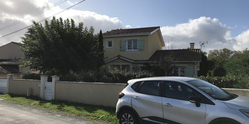 Surélévation à Virelade (33) !